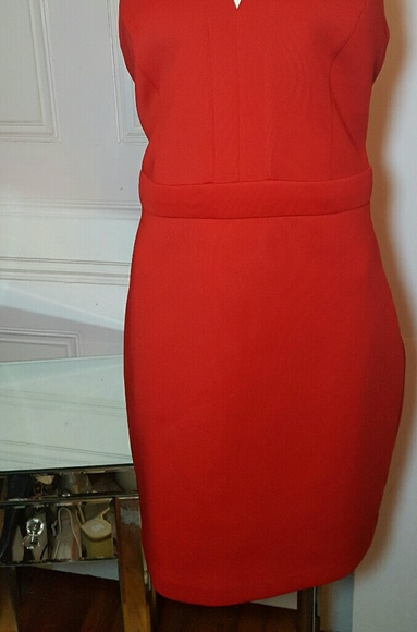 Guess Red Dress sz 8 - Picture 4 of 7